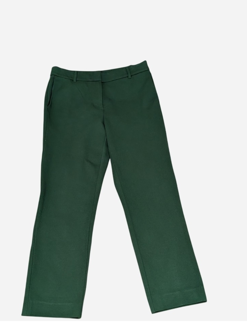 Boden Dark Green Wide-Leg Trousers